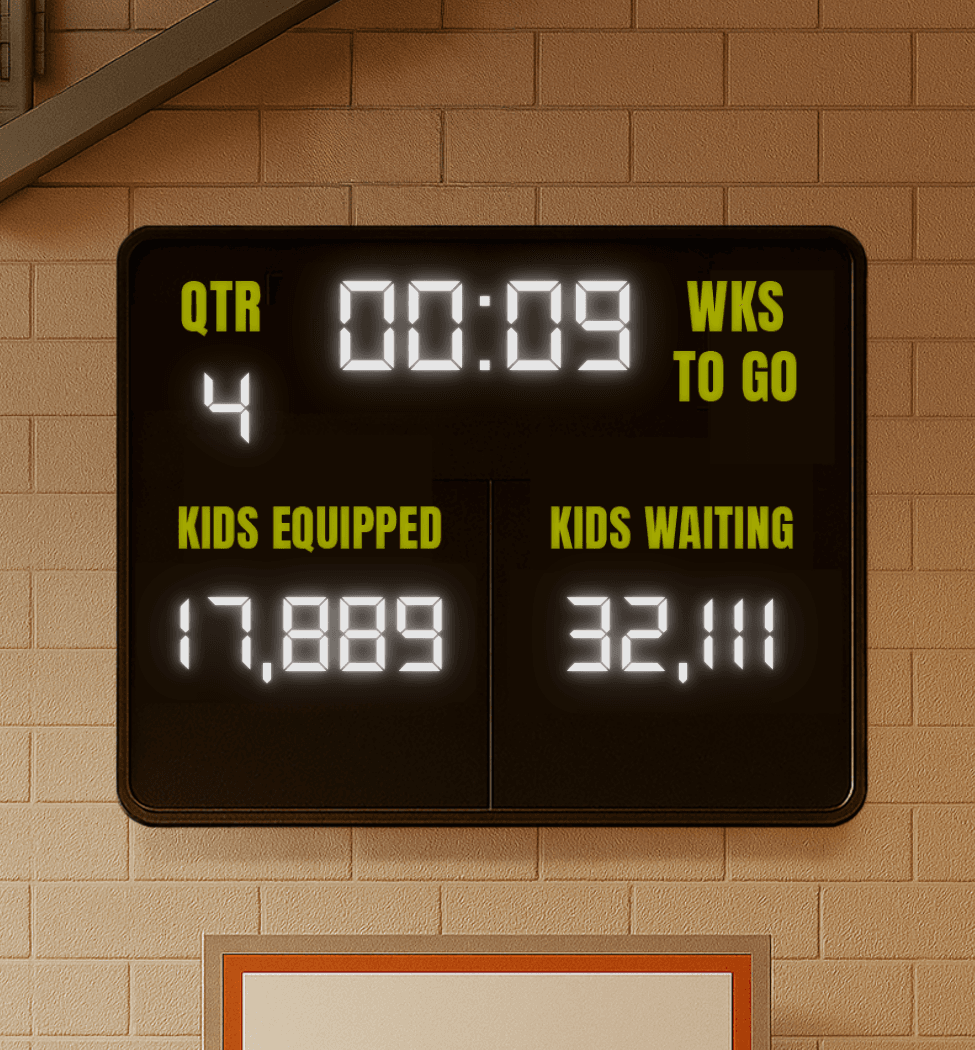 Gym scoreboard