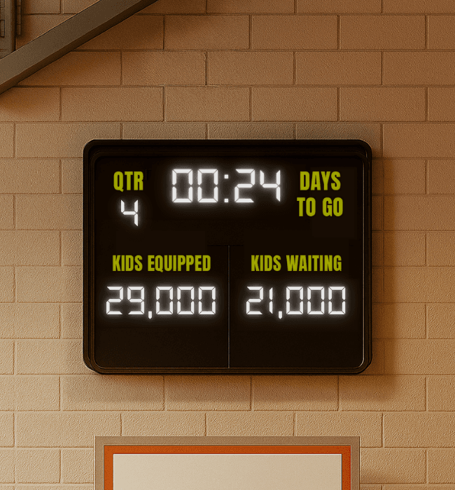 Gym scoreboard
