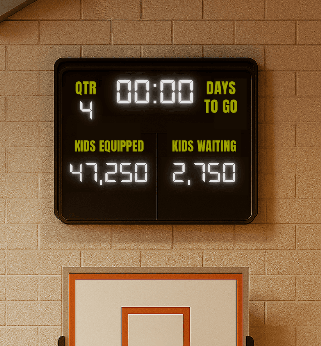 Gym scoreboard