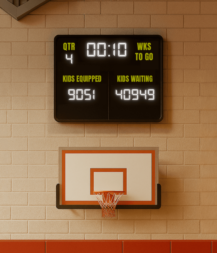 Gym scoreboard